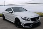 2016 Mercedes-Benz C Class AMG Coupe C63 S Premium 2dr Auto in designo Diamond White Bright at Mercedes-Benz of Hull