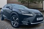 2021 Lexus NX Estate 300h 2.5 Takumi 5dr CVT (Pan roof) in Black at Lexus Coventry