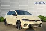 2022 Volkswagen Polo Hatchback 2.0 TSI GTI 5dr DSG in Pure White at Listers Volkswagen Worcester