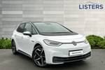 2020 Volkswagen ID.3 Hatchback Special Edition 150kW 1ST Edition Pro Power 58kWh 5dr Auto in Glacier White at Listers Volkswagen Evesham