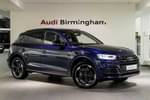 2019 Audi Q5 Diesel Estate 40 TDI Quattro Black Edition 5dr S Tronic in Navarra Blue Metallic at Birmingham Audi