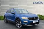 2021 Volkswagen T-Roc Hatchback 1.5 TSI EVO Active 5dr DSG in Ravenna Blue at Listers Volkswagen Worcester