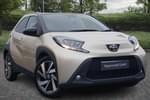 2022 Toyota Aygo X Hatchback 1.0 VVT-i Edge 5dr in Beige at Listers Toyota Nuneaton