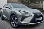 2019 Lexus NX Estate 300h 2.5 Takumi 5dr CVT (Pan roof) in Silver at Lexus Coventry