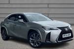 2024 Lexus UX Hatchback 300h 2.0 F-Sport Takumi 5dr CVT in Sonic Titanium at Lexus Bristol