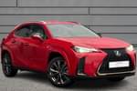 2022 Lexus UX Hatchback 250h 2.0 F-Sport 5dr CVT (Premium +/Driver assist) in Fuji Red at Lexus Bristol