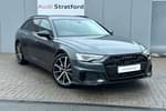 2024 Audi A6 Diesel Avant 40 TDI Quattro Black Edition 5dr S Tronic in Daytona Grey Pearl Effect at Stratford Audi