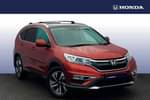 2018 Honda CR-V Diesel Estate 1.6 i-DTEC 160 EX 5dr Auto in Red at Listers Honda Solihull