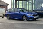 2021 BMW 3 Series Touring 330i M Sport 5dr Step Auto in Portimao Blue at Listers King's Lynn (BMW)