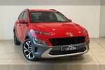 2021 Hyundai Kona Hatchback 1.0 TGDi 48V MHEV Premium 5dr in Metallic - Ultimate red at Listers U Northampton