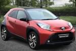 2023 Toyota Aygo X Hatchback 1.0 VVT-i Edge 5dr (Canvas/Parking) in Red at Listers Toyota Cheltenham