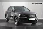 2021 Volvo XC40 Electric Estate 300kW Recharge Twin 78kWh 5dr AWD Auto in Onyx Black at Listers Leamington Spa - Volvo Cars