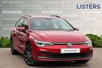 2022 Volkswagen Golf Estate 1.5 TSI 150 Style 5dr in Kings Red at Listers Volkswagen Loughborough