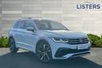 2023 Volkswagen Tiguan Estate 2.0 TSI 4Motion R-Line 5dr DSG in Pure White at Listers Volkswagen Worcester