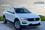 2018 Volkswagen T-Roc Hatchback 1.0 TSI SE 5dr in Pure White at Listers Volkswagen Nuneaton