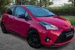 2019 Toyota Yaris Hatchback 1.5 Hybrid GR-Sport 5dr CVT in Red at Listers Toyota Boston