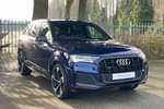 2021 Audi Q7 Diesel Estate 45 TDI Quattro S Line 5dr Tiptronic in Navarra Blue Metallic at Coventry Audi