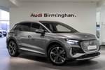 2021 Audi Q4 e-tron Estate 150kW 40 82kWh S Line 5dr Auto in Typhoon Grey Metallic at Birmingham Audi