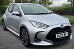 2023 Toyota Yaris Hatchback 1.5 Hybrid Design 5dr CVT in Silver at Listers Toyota Coventry