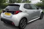 Image two of this 2023 Toyota Yaris Hatchback 1.5 Hybrid Design 5dr CVT in Silver at Listers Toyota Coventry