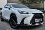 2023 Lexus NX Estate 450h+ 2.5 5dr E-CVT (Premium Plus Pack/Sunroof) in White at Lexus Coventry