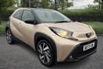 2023 Toyota Aygo X Hatchback 1.0 VVT-i Edge 5dr Auto in Beige at Listers Toyota Coventry