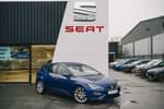 2017 SEAT Leon Hatchback 1.4 TSI 125 FR Technology 5dr in Mystery Blue at Listers SEAT Coventry