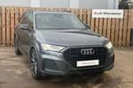 2022 Audi Q7 Diesel Estate 50 TDI Quattro Black Edition 5dr Tiptronic in Daytona Grey Pearlescent at Worcester Audi