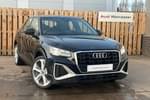 2021 Audi Q2 Estate 35 TFSI S Line 5dr S Tronic in Mythos Black Metallic at Worcester Audi