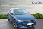 2020 Volkswagen Polo Hatchback 1.0 TSI 115 SEL 5dr DSG in Reef blue at Listers Volkswagen Coventry