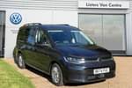 2024 Volkswagen Caddy Maxi Diesel Estate 2.0 TDI 122 Life 5dr DSG in Blue at Listers Volkswagen Van Centre Coventry