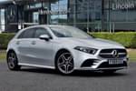 2019 Mercedes-Benz A Class Diesel Hatchback A180d AMG Line Executive 5dr Auto in Iridium Silver Metallic at Mercedes-Benz of Lincoln