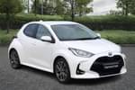 2024 Toyota Yaris Hatchback 1.5 Hybrid Excel 5dr CVT in White at Listers Toyota Cheltenham