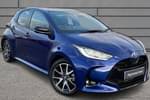 2022 Toyota Yaris Hatchback 1.5 Hybrid Dynamic 5dr CVT in Blue at Listers Toyota Bristol (South)