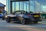 Image two of this 2021 BMW 4 Series Diesel Convertible 420d MHT M Sport 2dr Step Auto in Black Sapphire metallic paint at Listers King's Lynn (BMW)