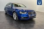 2014 Audi A4 Saloon S4 Quattro 4dr S Tronic in Pearl - Sepang blue at Listers U Solihull