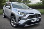 2021 Toyota RAV4 Estate 2.5 VVT-i Hybrid Design 5dr CVT in Silver at Listers Toyota Coventry