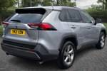 Image two of this 2021 Toyota RAV4 Estate 2.5 VVT-i Hybrid Design 5dr CVT in Silver at Listers Toyota Coventry