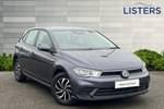 2023 Volkswagen Polo Hatchback 1.0 TSI Life 5dr DSG in Smokey Grey at Listers Volkswagen Nuneaton