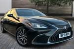 2021 Lexus ES Saloon 300h 2.5 4dr CVT Premium Edition in Black at Lexus Coventry