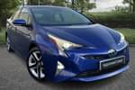 2016 Toyota Prius Hatchback 1.8 VVTi Business Edition Plus 5dr CVT in Blue at Listers Toyota Grantham