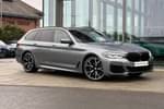 2014 BMW 5 Series Touring 540i xDrive MHT M Sport 5dr Auto in Bluestone at Listers King's Lynn (BMW)