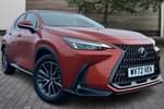 2023 Lexus NX Estate 450h+ 2.5 Premium 5dr E-CVT in Orange at Lexus Coventry