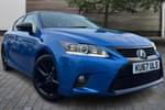 2017 Lexus CT Hatchback 200h 1.8 Sport 5dr CVT Auto (Plus Pack) in Blue at Lexus Coventry