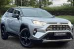 2019 Toyota RAV4 Estate 2.5 VVT-i Hybrid Dynamic 5dr CVT in Silver at Listers Toyota Nuneaton