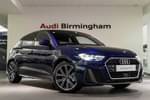 2024 Audi A1 Sportback 30 TFSI S Line 5dr S Tronic in Navarra blue, metallic at Birmingham Audi