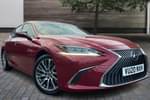 2020 Lexus ES Saloon 300h 2.5 4dr CVT in Red at Lexus Coventry