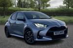 2022 Toyota Yaris Hatchback 1.5 Hybrid Design 5dr CVT in Silver at Listers Toyota Stratford-upon-Avon