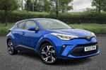 2022 Toyota C-HR Hatchback 1.8 Hybrid Design 5dr CVT in Blue at Listers Toyota Stratford-upon-Avon