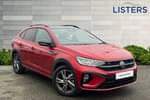 2022 Volkswagen Taigo Hatchback 1.0 TSI 110 R-Line 5dr in Kings Red at Listers Volkswagen Nuneaton